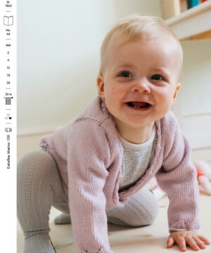 Hæfte med 8 opskrifter til Baby - Strikkeopskrifter