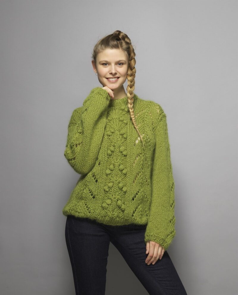 Dolce sweater med mønstre, 4606 -