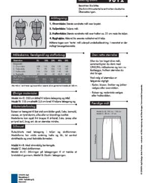Buks og shorts, str. XL-5XL - Onion 9012 - Onion