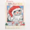 Kits for kids - Kat m. nissehue 25x25 cm -