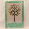 Broderi Kit - Fuglepar i træ 32x37 cm -