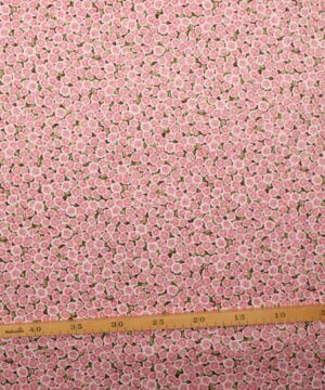 Små blomster i rosa - Patchwork - Info mangler