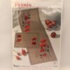 Broderi Kit - Valmuler, 36x177 cm -