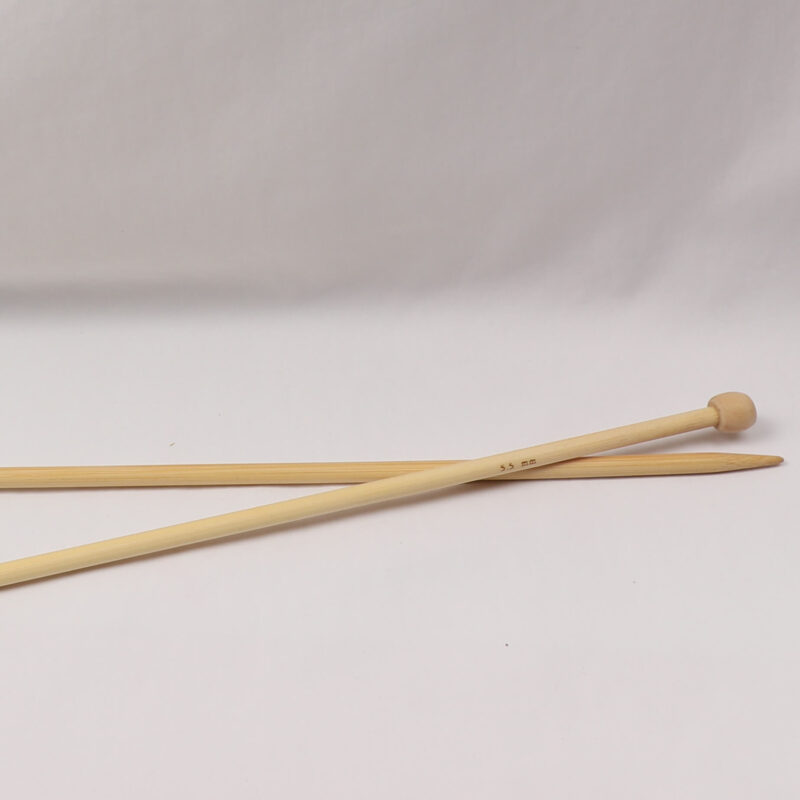 Strikkepind - Bambus 5,5 mm -