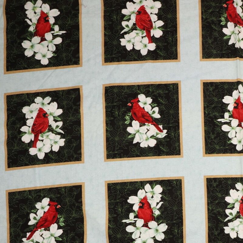 Patchwork - Rød fugl, rapport - Info mangler