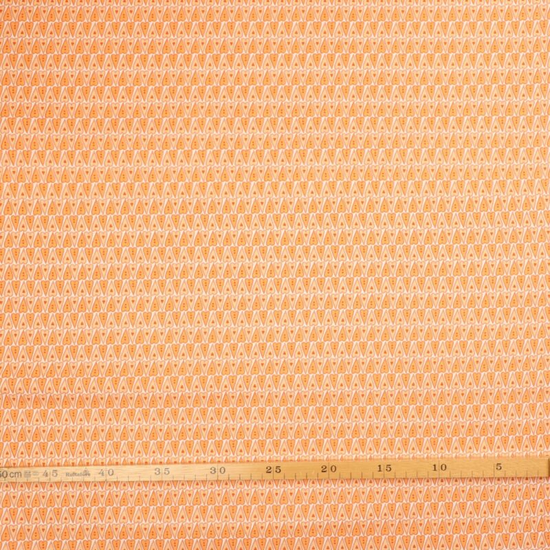 Orange hjerter - Patchwork - Info mangler