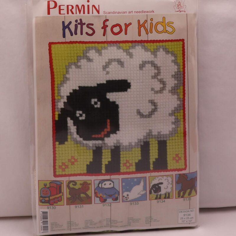 Kits for kids (malet stramaj) - Får 25x25 cm -