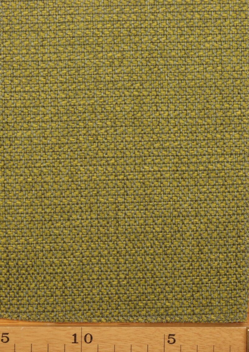 Kiwi/lys oliven møbelstof - Uld/polyester - Info mangler