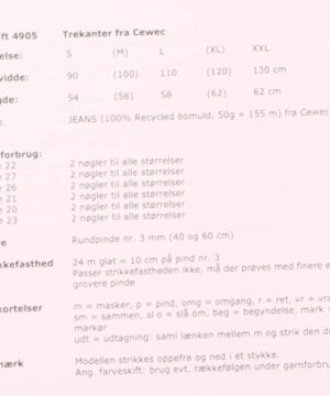 Trekanter fra cewec i Jeans, 4905 -