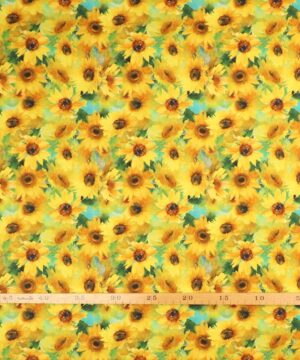 Sunflower Stampede, solsikker - Patchwork - Info mangler