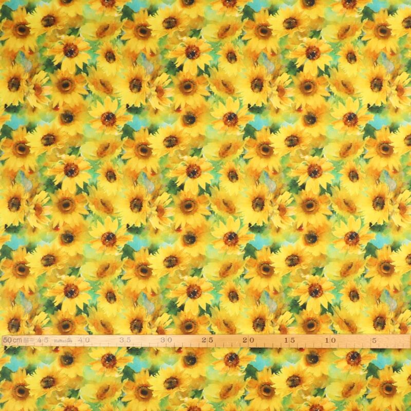 Sunflower Stampede, solsikker - Patchwork - Info mangler