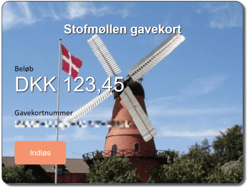 Gavekort (email) -