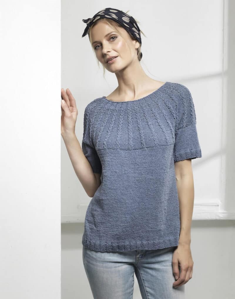 Sommerbluse i Jeans, 4900 -
