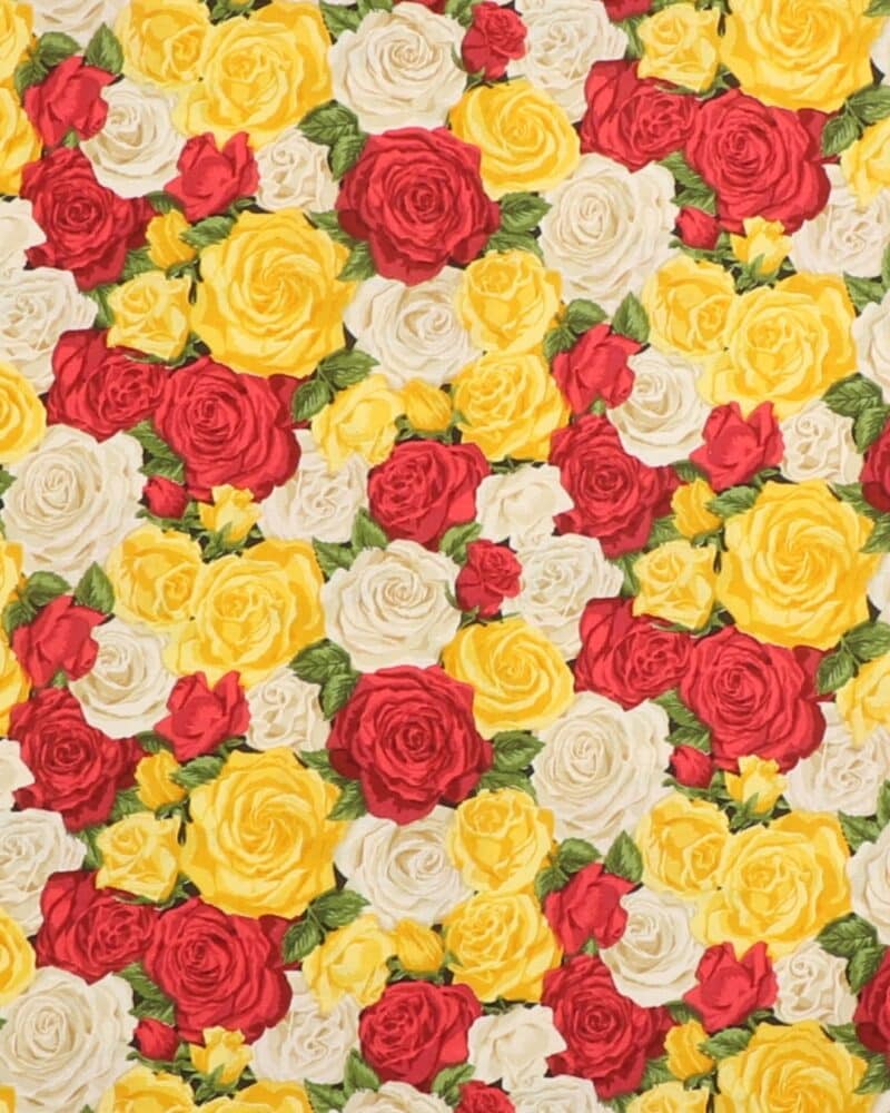 Summer Garden Rose Bouquet 1 - Patchwork - Info mangler