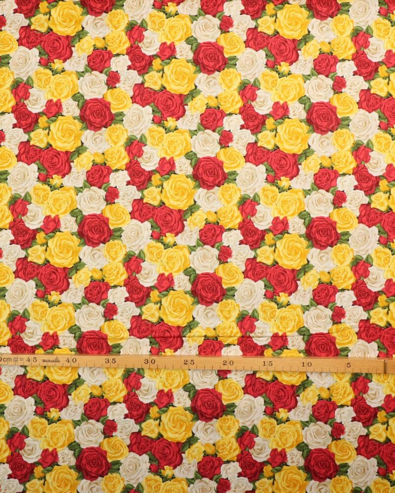 Summer Garden Rose Bouquet 1 - Patchwork - Info mangler