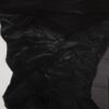 Sort med gråt mønster - Chiffon - Info mangler