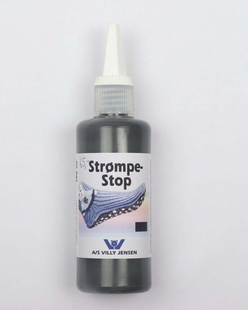 Strømpestop, sort -