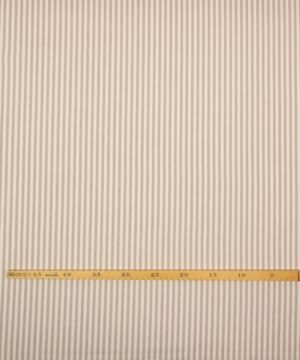 Violet/offwhite striber, 5 mm - Boligtekstil (bæredygtigt) - Info mangler