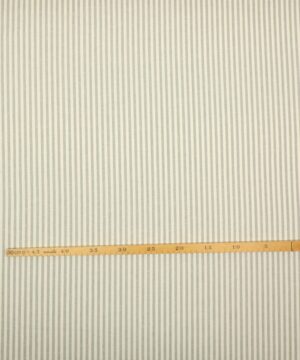 Lys grå/offwhite striber, 5 mm - Boligtekstil (bæredygtigt) - Info mangler