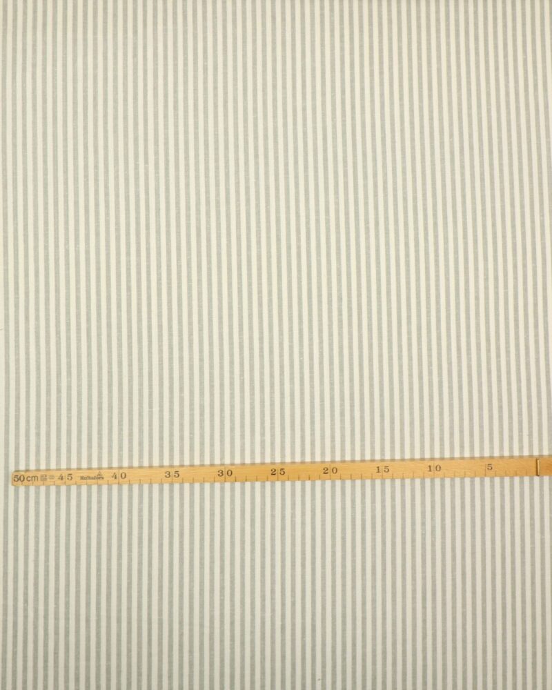 Lys grå/offwhite striber, 5 mm - Boligtekstil (bæredygtigt) - Info mangler