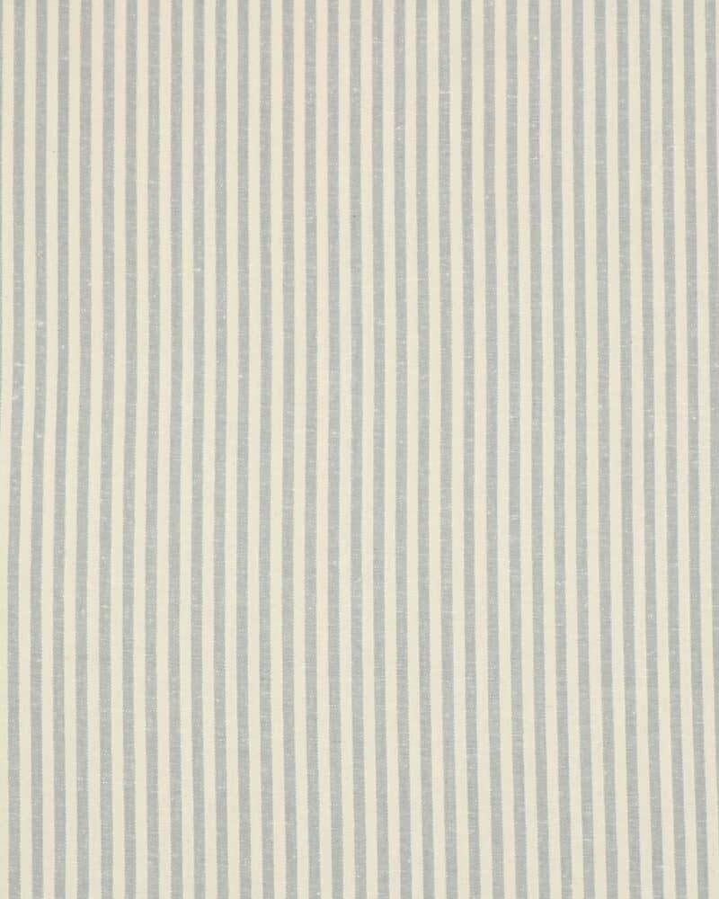 Lyseblå/offwhite striber, 5 mm - Boligtekstil (bæredygtigt) - Info mangler