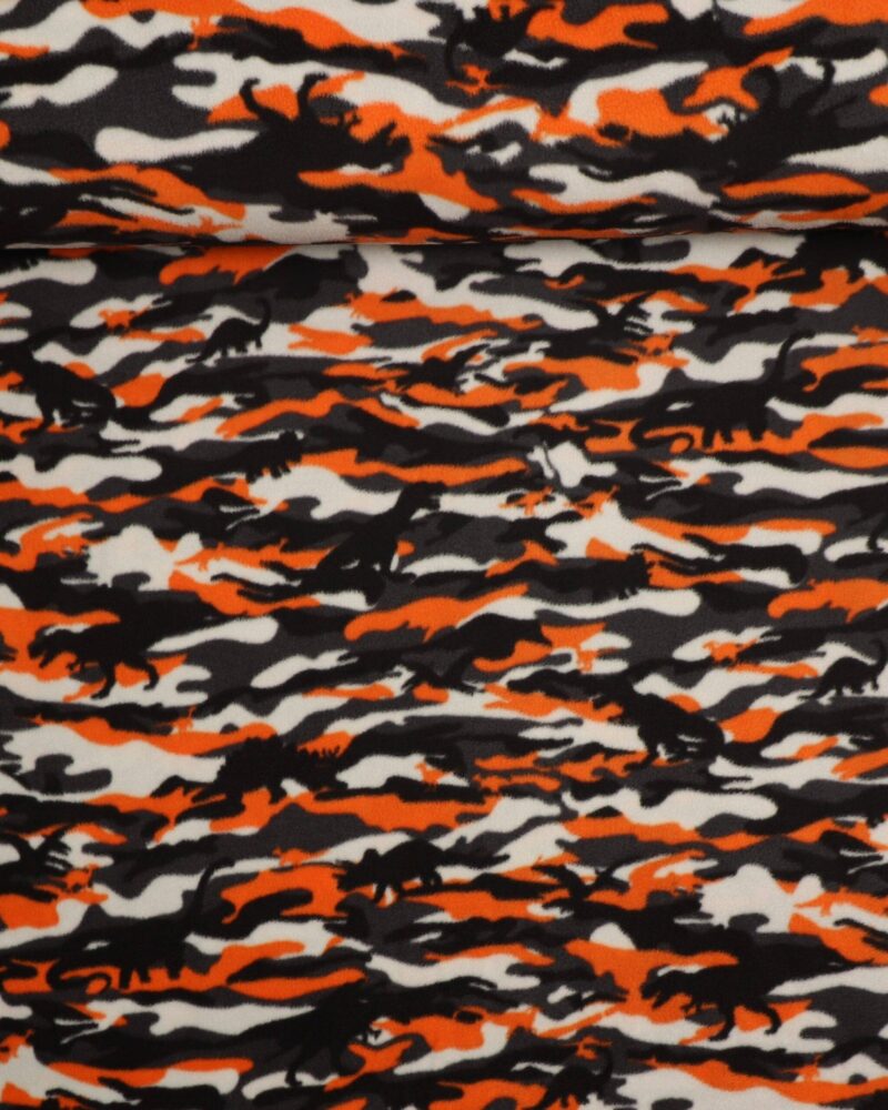 Camouflage m. dinoer - Fleece - Info mangler