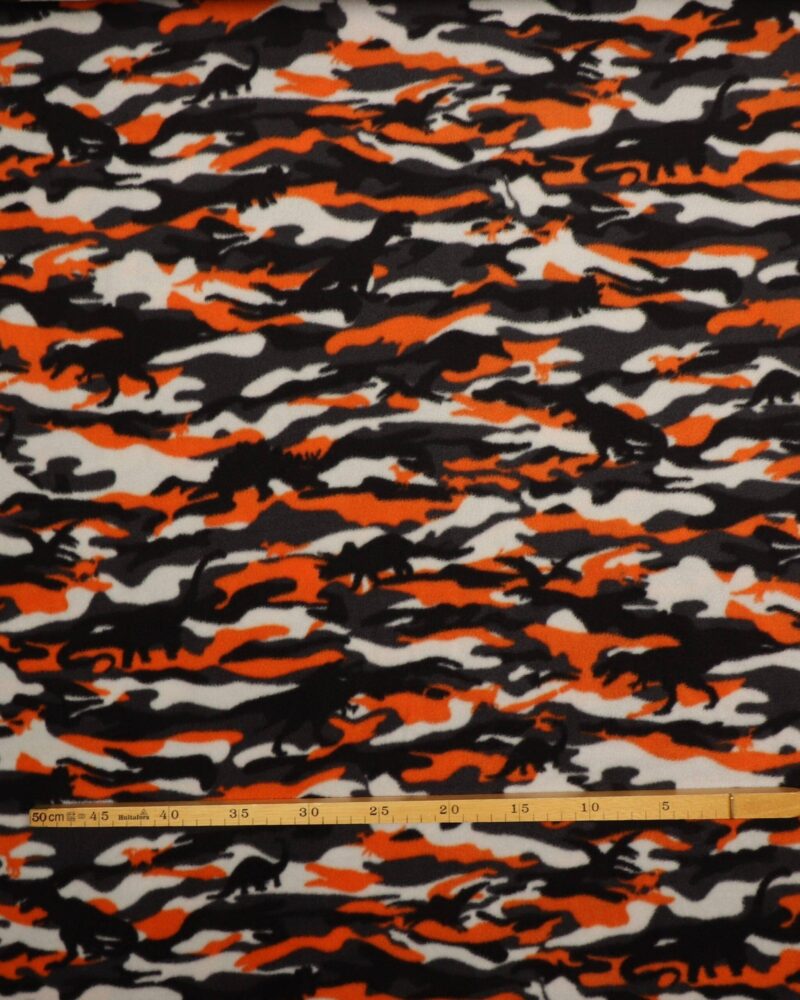 Camouflage m. dinoer - Fleece - Info mangler