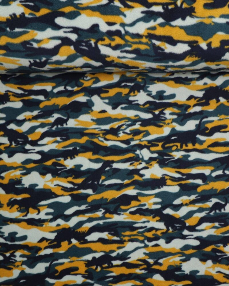 Camouflage m. dinoer - Fleece - Info mangler