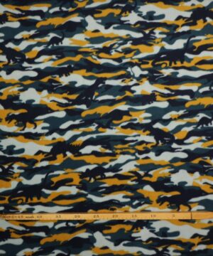 Camouflage m. dinoer - Fleece - Info mangler