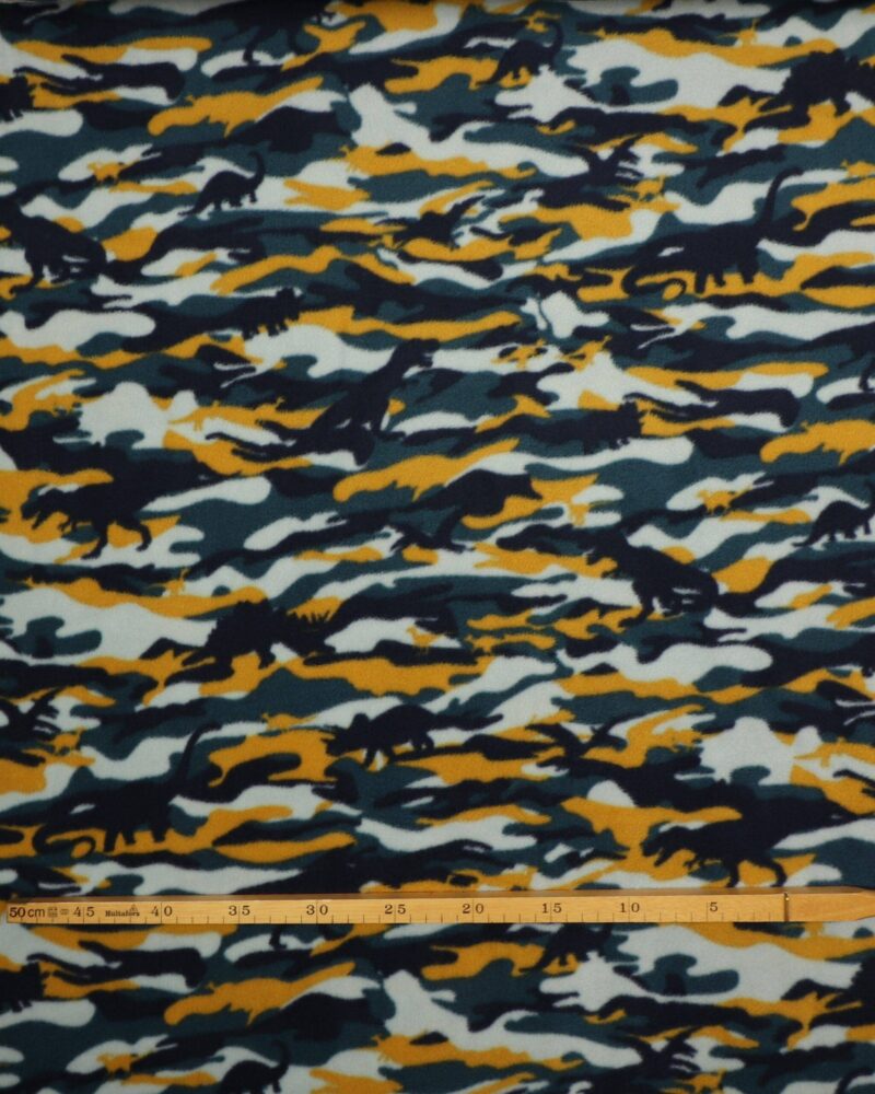 Camouflage m. dinoer - Fleece - Info mangler