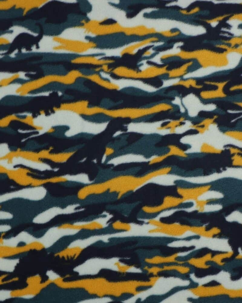 Camouflage m. dinoer - Fleece - Info mangler