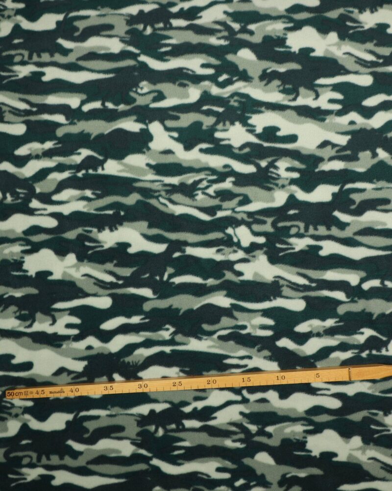 Camouflage m. dinoer - Fleece - Info mangler
