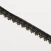 Sort m. guld - 25 mm -