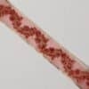 Rød/guld m. røde perler - 40 mm -