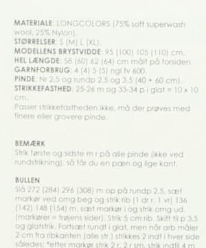 2402 Albertine - Strikkeopskrift -