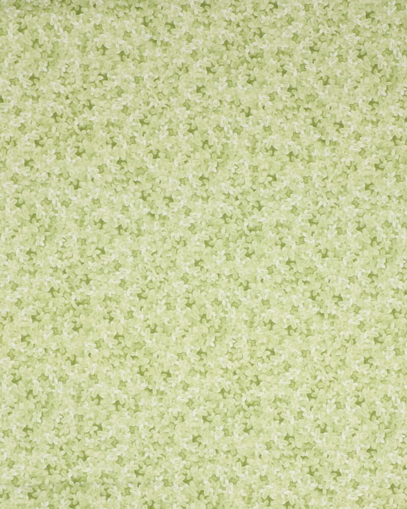 Små blomster i grønne nuancer - Patchwork - P&B Textiles