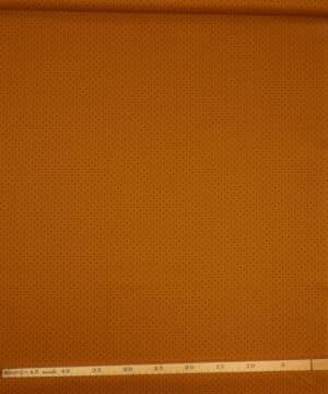 Småt mønster karryfarvet bund - Patchwork - Stoffabrics