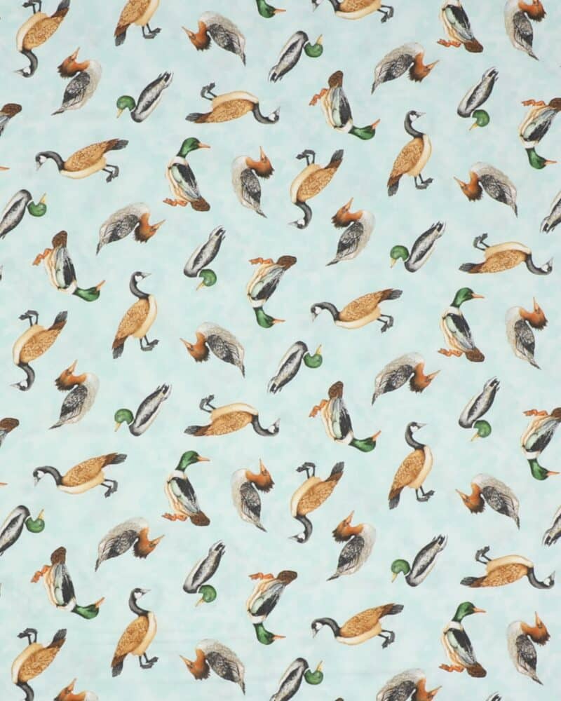 Down by the lake, ænder - Patchwork - Wilmington prints