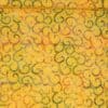 Gul med mønster - Bali - Eyelike Fabrics
