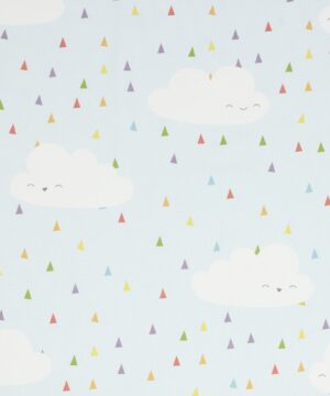 Sovende skyer på lyseblå - Boligtekstil - Info mangler