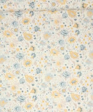 The artist´s home collection, blomster på hvid - Liberty - Liberty Fabrics
