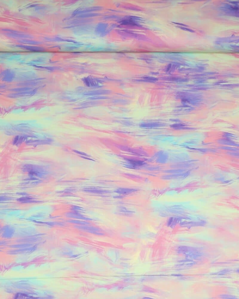 Luminous daydream, penselstrøg m. lilla - Patchwork - RJR Fabrics