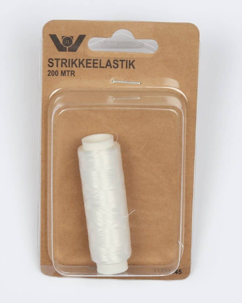 Strikkeelastik, 200 mtr. -