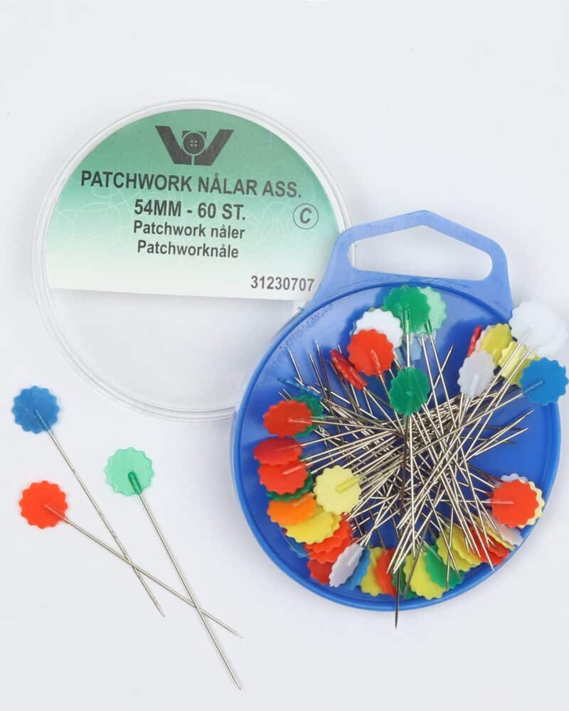 Patchwork nåle, 60 stk. - 54 mm -