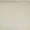 Lys grå/offwhite striber - Uld/polyester jersey - Info mangler