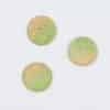 Lime/gule nuancer - 22 mm kokosknap -