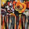 Stor blomst og farverigt mønster - Jersey rapport - Stenzo