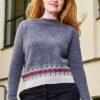Raglan med hjerter, XS-XL - Permin -