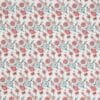 Atelier Glashouwer, rød/blå på hvid - Patchwork - Eyelike Fabrics