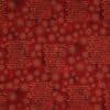 Star Sprinkle, rød med stjerner og tekst - Patchwork - Stoffabrics